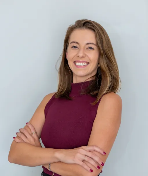 retrato Bianka Sbardelotto, quiropraxista da equipe corpo e coluna