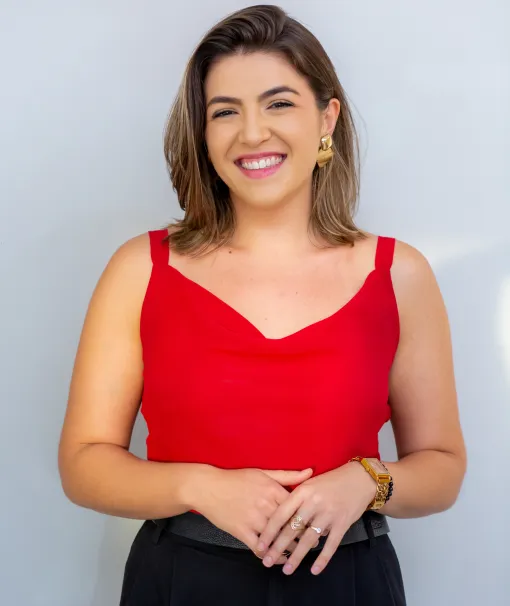 retrato Eduarda Sbeghen, quiropraxista da equipe corpo e coluna